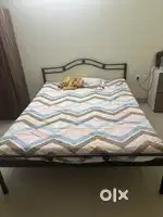 Double bed with matress,