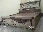 Super discount buy new double bed with box -5990/- EMI available