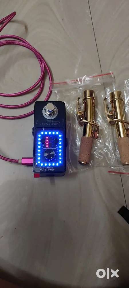 Brand new suprano sax neck and lekato luper