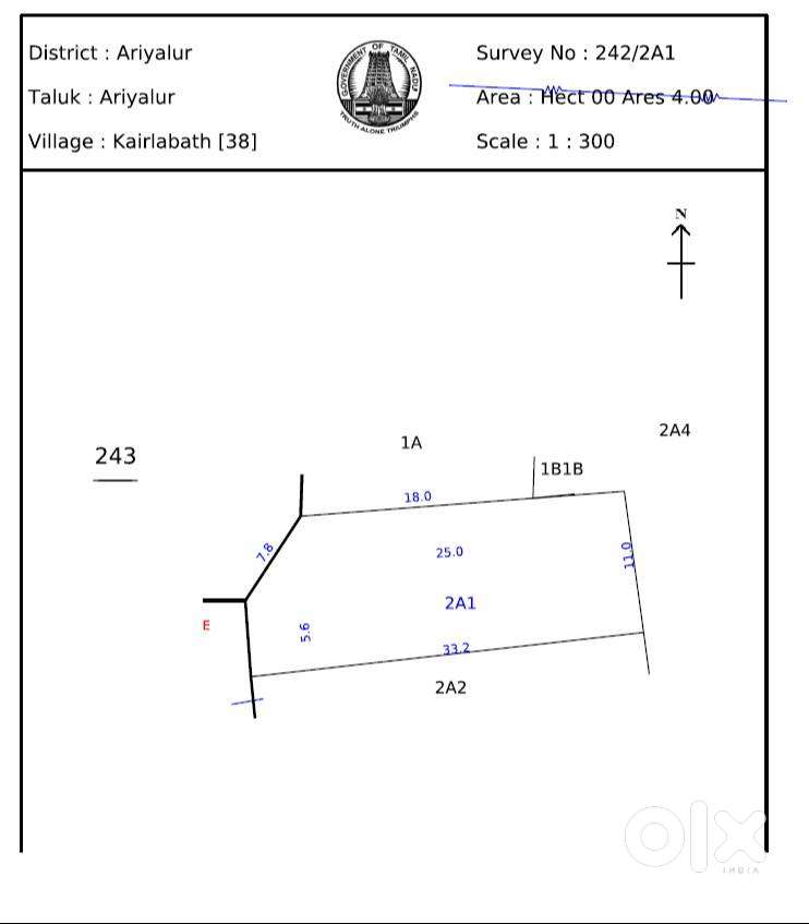 Large plot for sale at kayarlabath