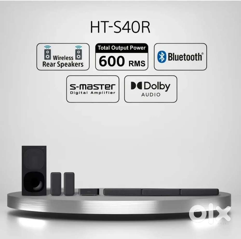 Sony

SONY HT-S40R 5.1ch Home Theatre