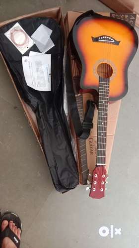 Bluebery B_38c sunbrust size 38 inch acoustic guitar