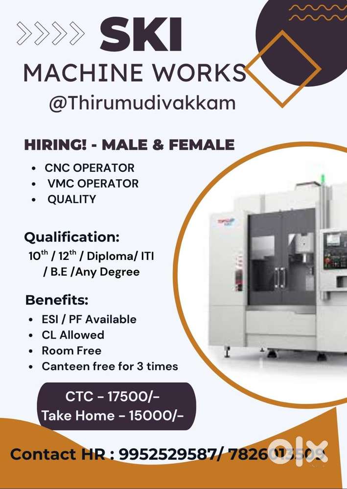 CNC & VMC Operator
