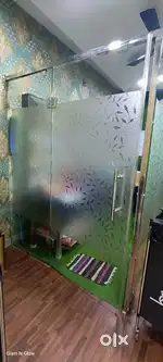 Toughened/ Hardened Glass & Steel Cubicle for Sale