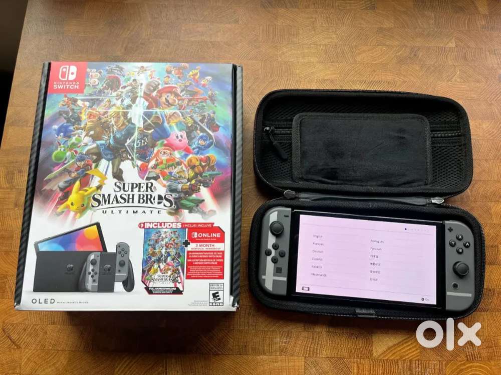 Nintendo Switch (OLED Model) Zelda & The Witcher Bundle 64GB Console