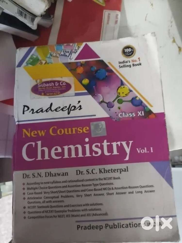 Pradeep chemistry class 12 both part
