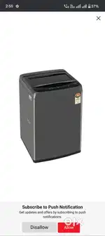 L.G washing machine fully automatic 8kg