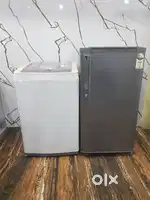 Croma 2022 single door refrigerator and lg top load washing machine $