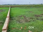 1200 sq ft plot with boundary wall at deva road beside SRM university