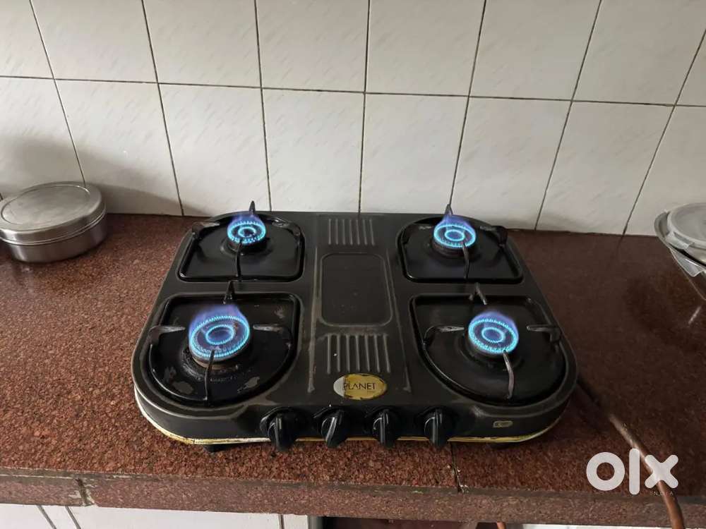 LG top loading washing Machine and Gas stove in  working condition pkl