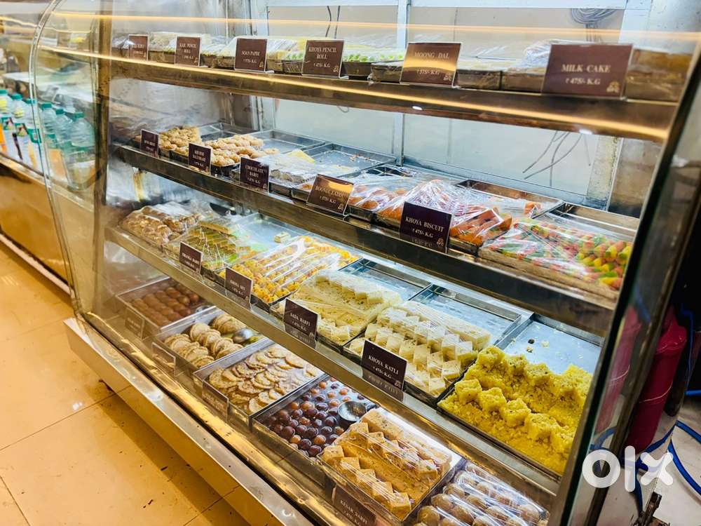 COMMERCIAL CHAAT , SWEETS COUNTER & CHIMNEY SETUP