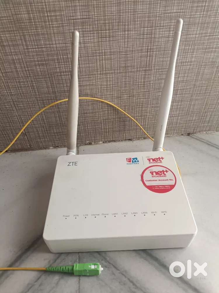 Wifi zte fastway router