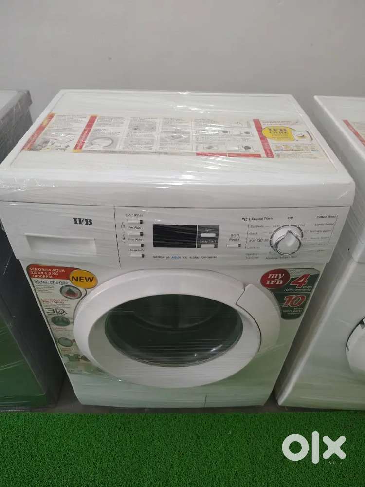 Washing machine with warranty