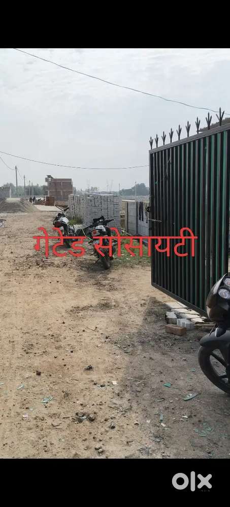 नौबस्ता आवास विकास के करीब गेटेड सोसायटी रोड नाली लाइट पार्क