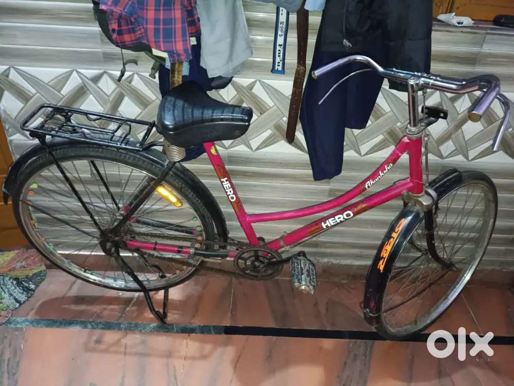 Hero ladies cycle pink colour