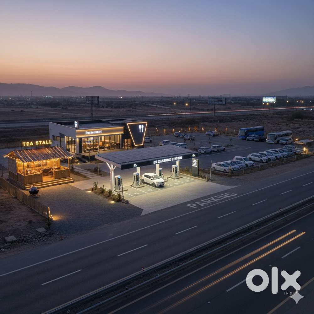 Zero Rent Launch Offer • 200 ft Highway Frontage • EV Hub Ready