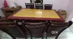 Dinning table with six chairs