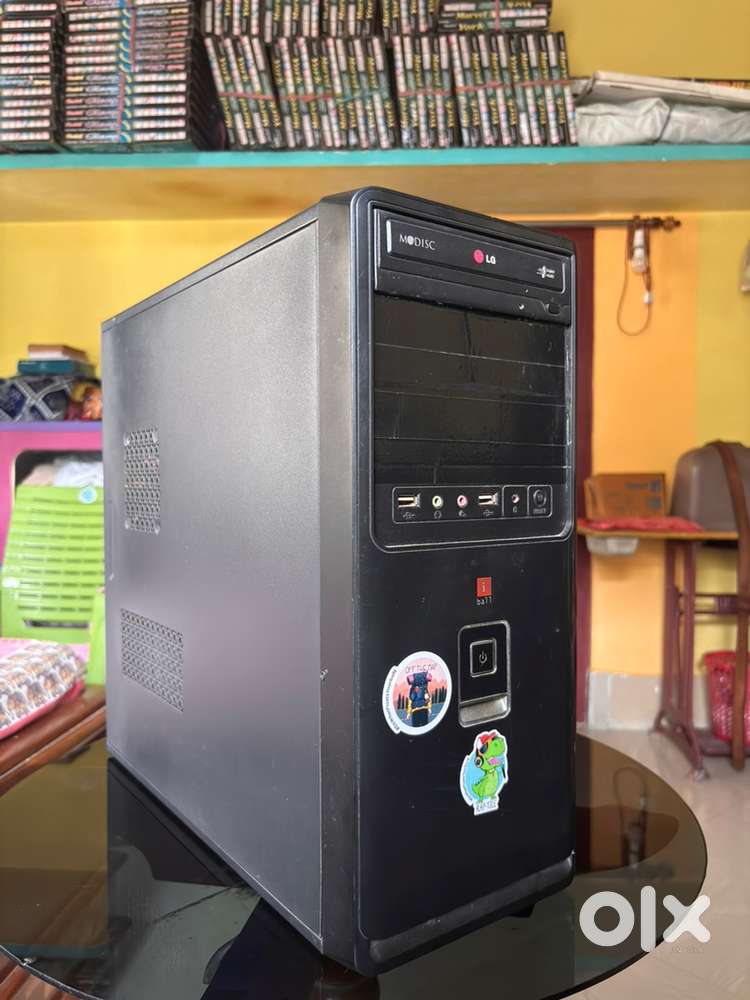 CPU cabinet with all components inside it with warranty