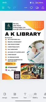 Library receptionist (female)