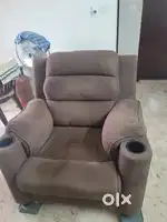 Single seater cushion sofa