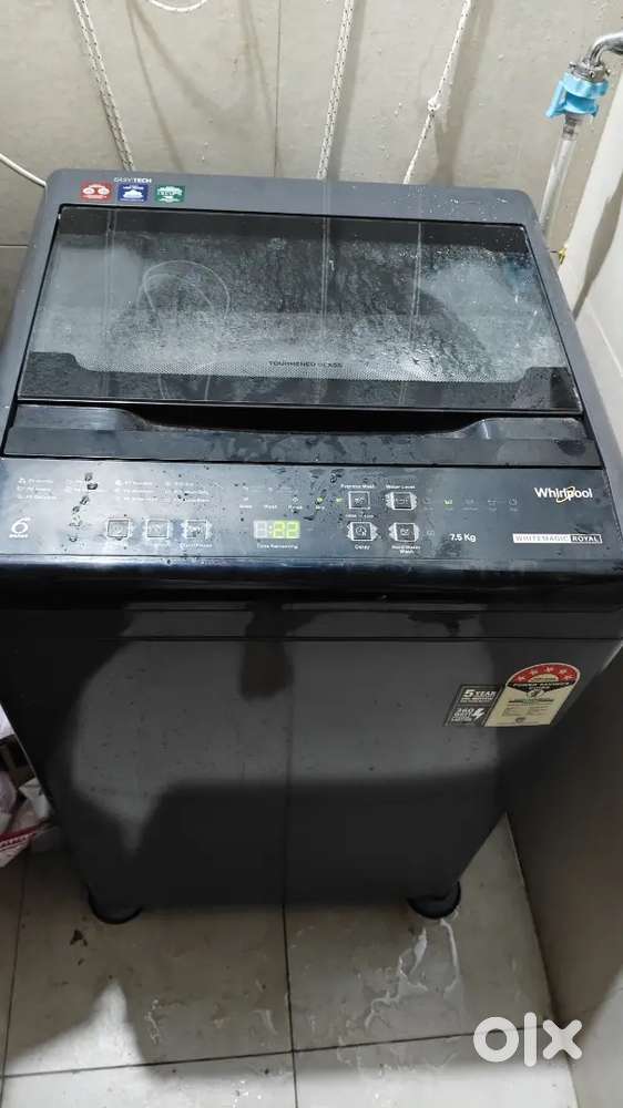 Whirlpool royale 7.5 kg 5 star washing machine