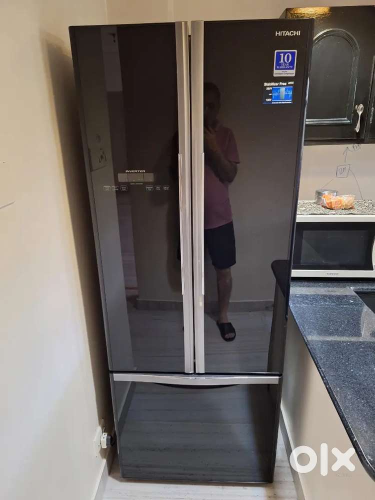 Hitachi fridge, Samsung microwave, bajaj and morphy richards geyser