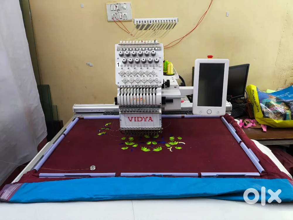 Single head Embroidery machine 10 old