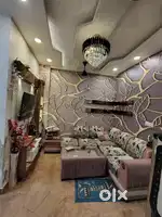 2bhk flat with 2 dubble bed and 1sofa set available for in 60 fut road