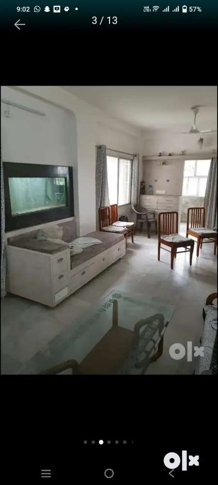 3 Bhk full furnished flat at VIP Road kohefiza
