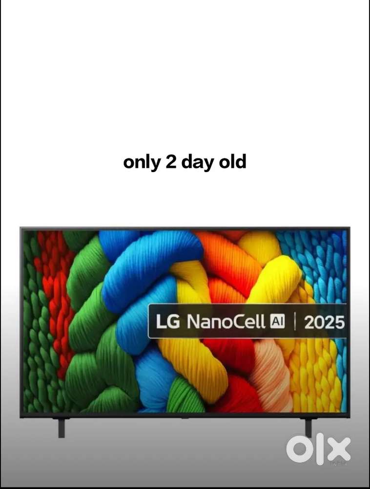 Lg nenocell 55 inch 2025 model only 2 day old