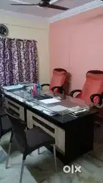 2bhk semi furnished flat for office use in MP Nagar