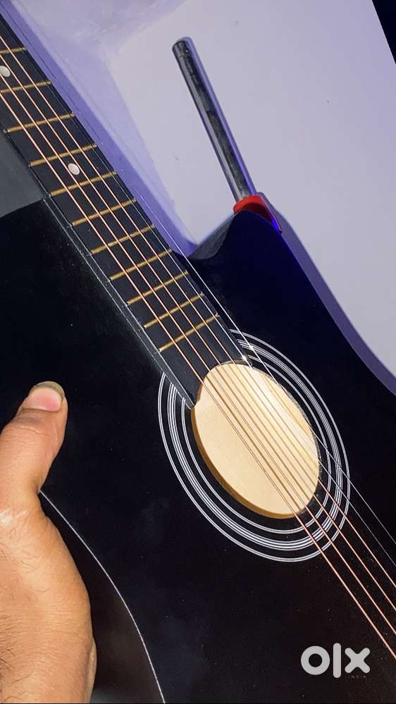 intern INT-38C-BK Acoustic Guitar Linden Wood Rosewood Right Hand Orie