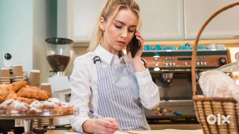 Wanted female staff for cake shop