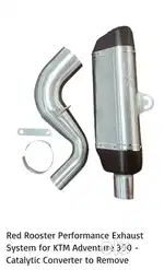 Red rooster exhaust for ktm 250/390