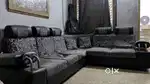6 seater L shaped sofa