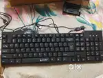 Keyboard mouse and otg hub 3 in one