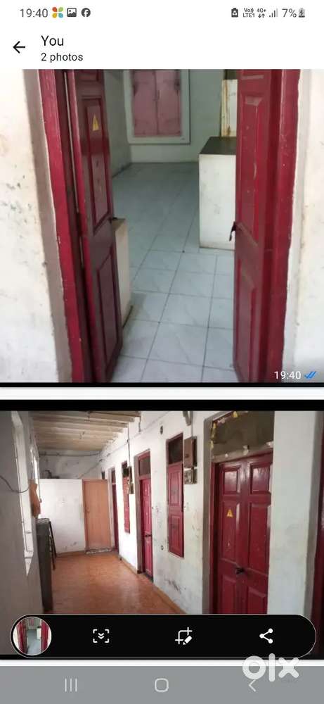 Rooms available for rent at theradi, thiruvallur