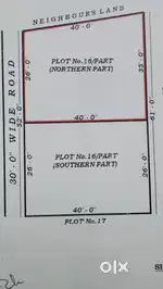 Plot for sale in kismatpur 136 sq Yards