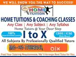 Home tution available for Cbse / Icse