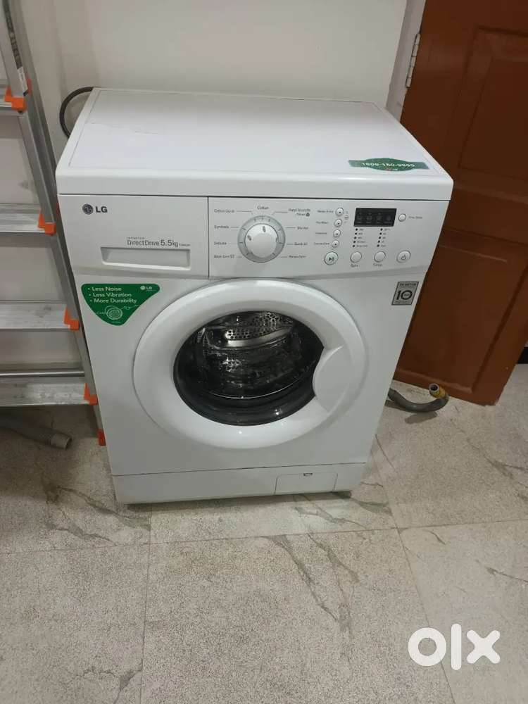 Lg front load fully automatic washing machine here