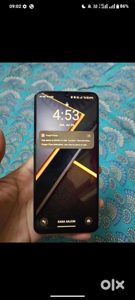 Realme 6gb and first charger