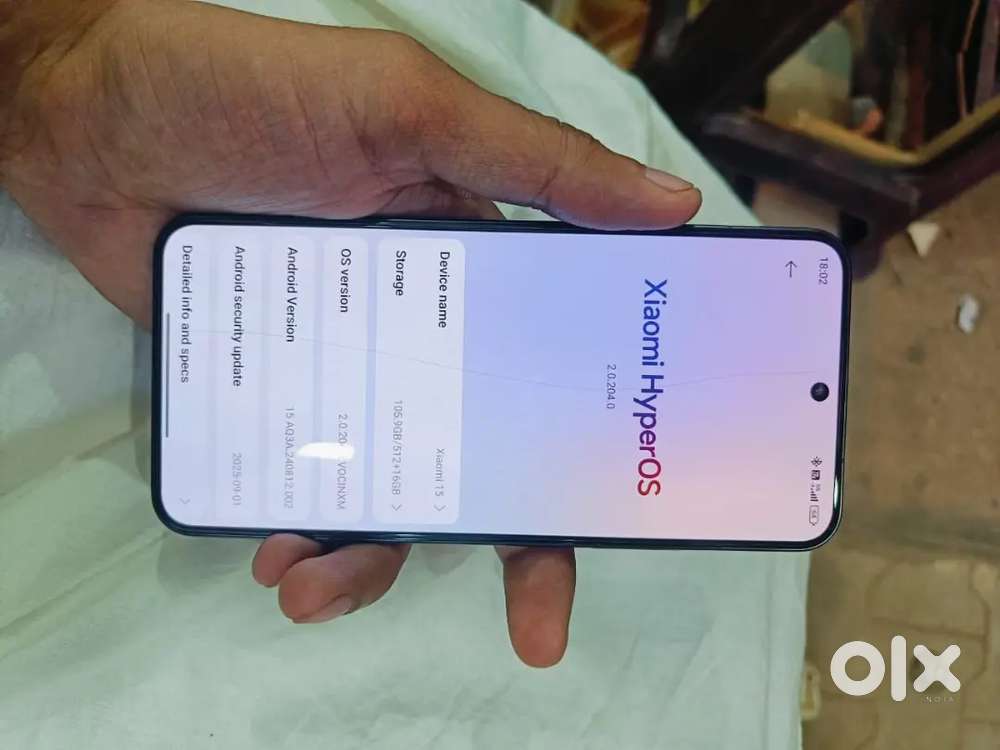 Xiaomi 15 6 month old 12...512