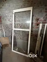 Galss door with lighting board
