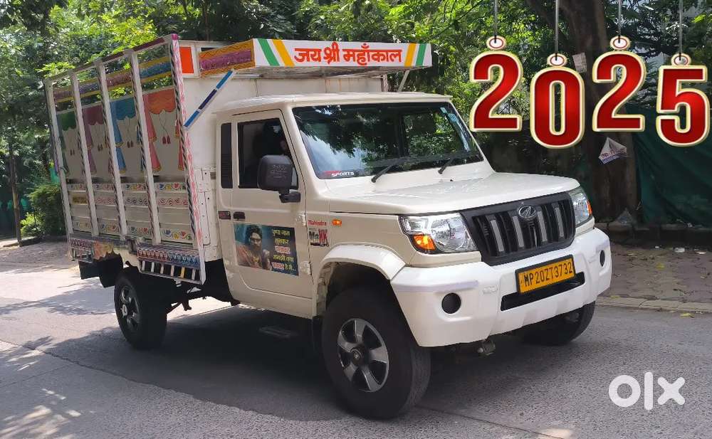 2025 बड़ा PickUp 1.7 Mahindra Bolero टॉप कंडीशन इंदौर नई बड़ी लोड बॉडी