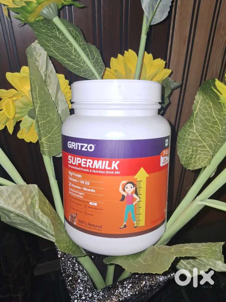 Gritzo supermilk powder for girl with no bad stuff, seal pack.