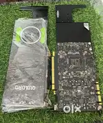 Graphics card NVIDIA  Quadro RTX 5000 (16GB )and QUADRO P4000 ( 8GB )