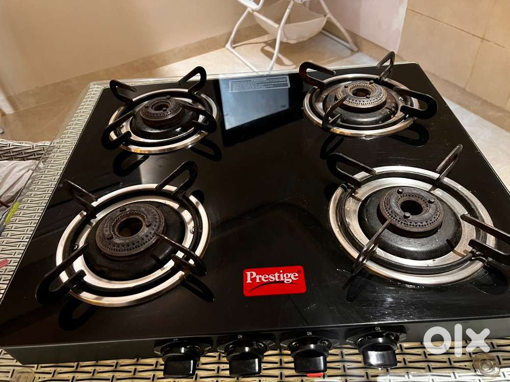 4 burner gas stove