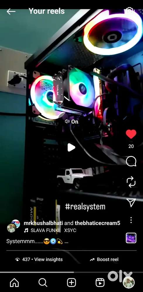 Intel core i5 6th gen, 16 Ram, 240Gb SSD, 1000Gb HDD,