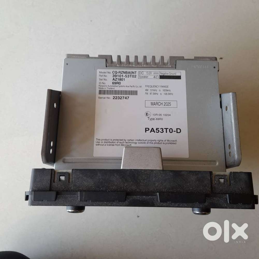 New Alto K10 Original Music System (Company Stereo / Tape / Player)