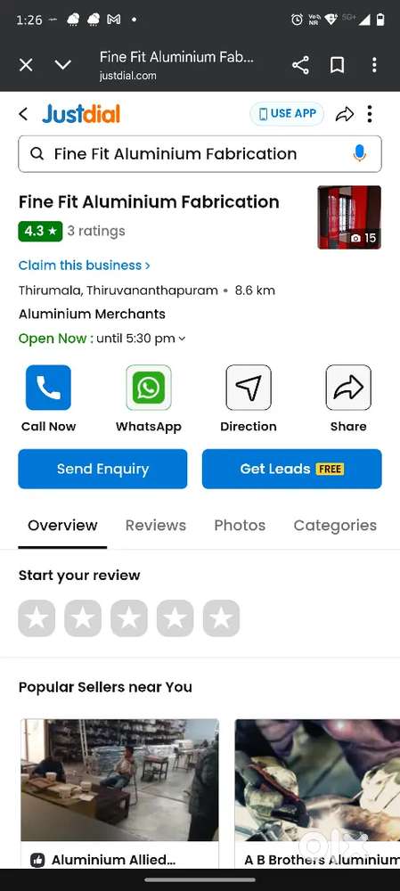 aluminium fabricator needed